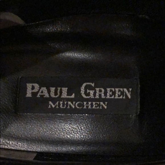 Paul Green Munchen Black Leather Shootie Heels - Picture 8 of 8